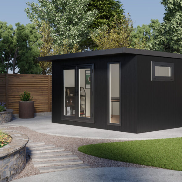 Pent Haus Insulated Garden Room 4.2m x 3.2m Granite