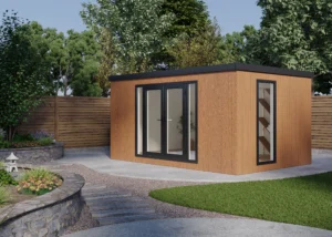 Pent Haus Insulated Garden Room 4.8m x 3.2m Cedar