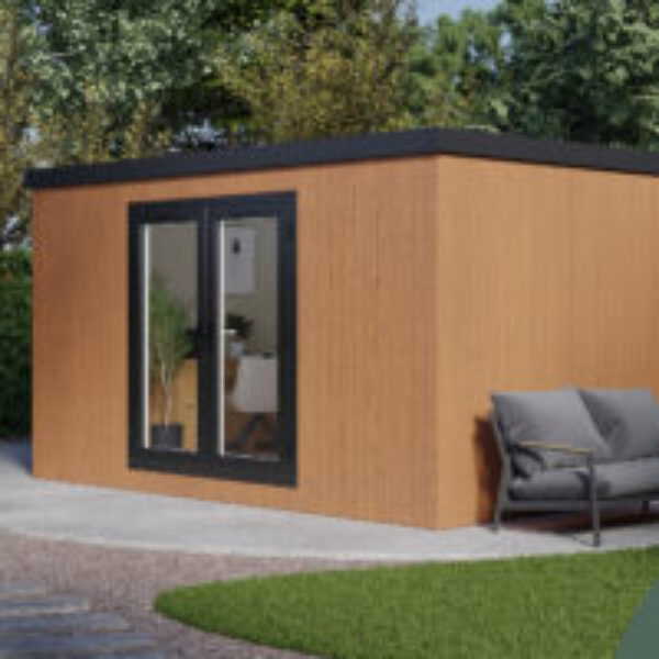 DIY Pent Haus Insulated Garden Room 4.2m x 3.2m Cedar