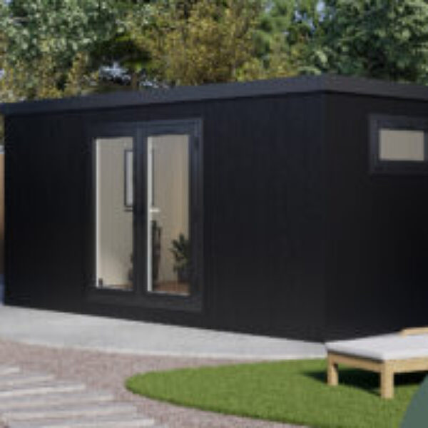 DIY Pent Haus Insulated Garden Room 4.8m x 3.2m Granite